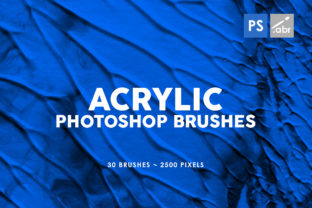 30 Acrylic Photoshop Stamp Brushes 1 Review