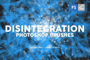 45 Disintegration Photoshop Brushes for High-Res Art
