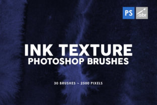 Adding Grit and Character with 30 Ink Texture Photoshop Stamp Brushes 2