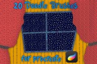 Bringing Hand-Drawn Life to Digital Art with Doodle Texture Brushes for Procreate