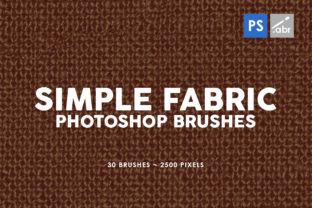 Evaluating 30 Simple Fabric Photoshop Stamp Brushes for Digital Texturing