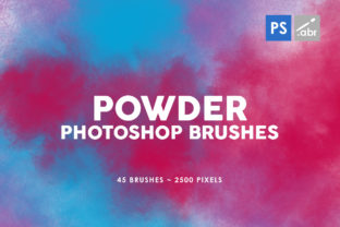 Evaluating 45 Powder Photoshop Stamp Brushes 2 for Digital Art and Photo Manipulation