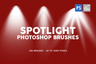 Mastering Light and Texture with 100 Spotlight Photoshop Brushes