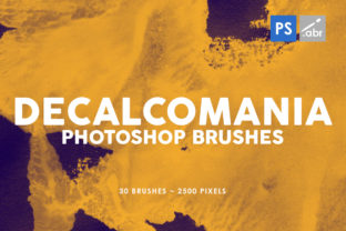 Strategic Visual Depth: Leveraging 30 Decalcomania Photoshop Stamp Brushes for High-Impact Design