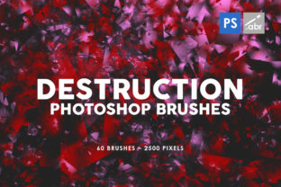 Unlocking Creative Chaos with 60 Destruction Photoshop Stamp Brushes