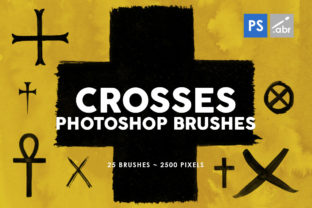 Unlocking Creative Potential with 25 Crosses Photoshop Stamp Brushes